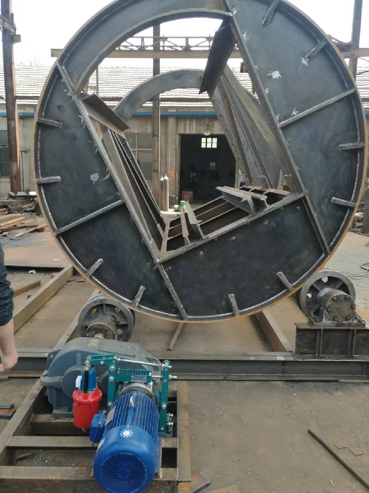 礦用翻車(chē)機(jī)圖紙，翻車(chē)機(jī)外型圖片